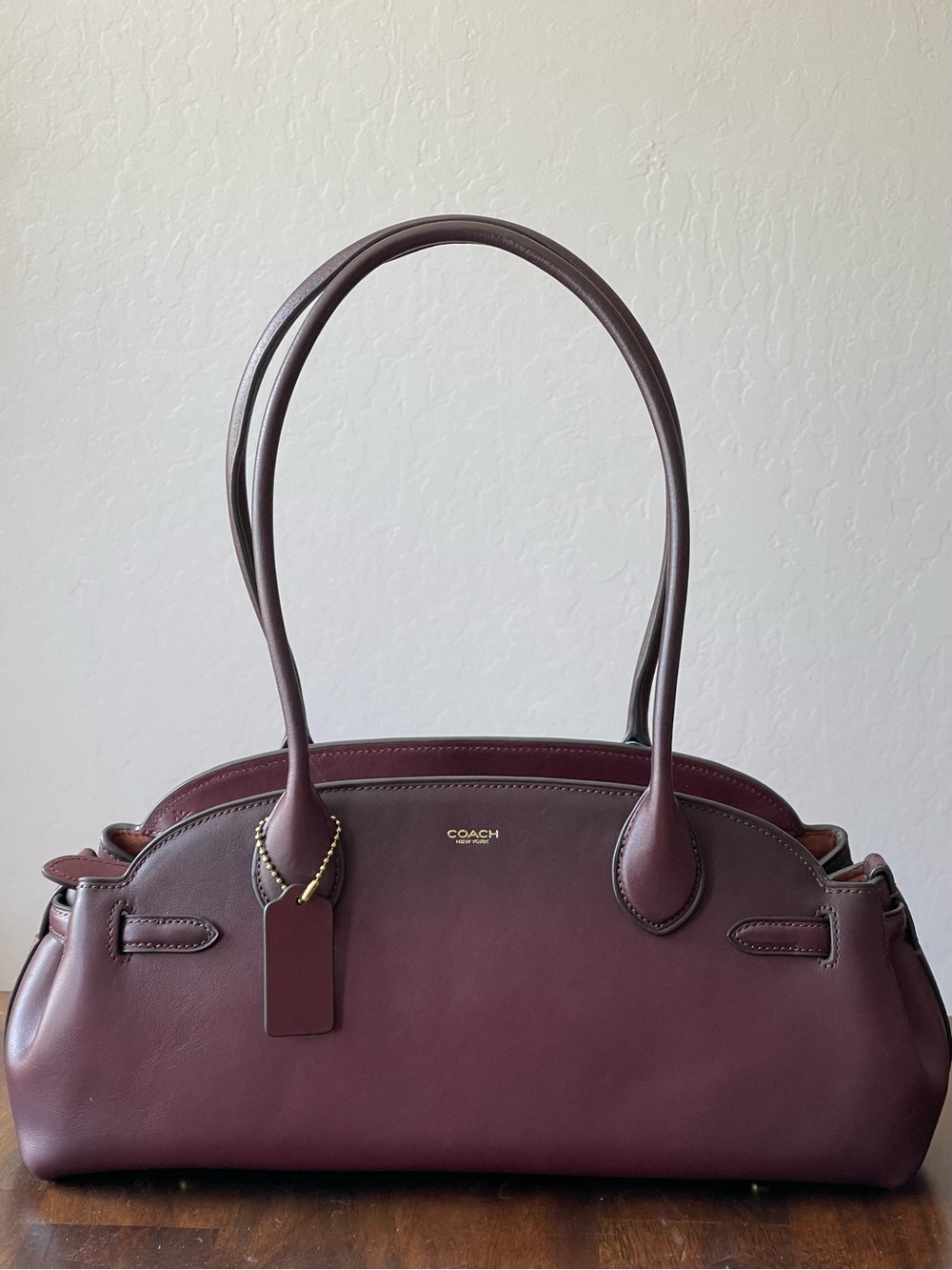 Coach Empire 34 Carryall Bag | NWT + dust bag (Merlot)